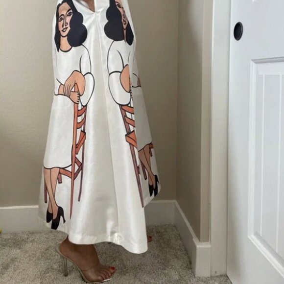 Vintage “ Mother May I “ Midi Skirt - Picture 5 of 7